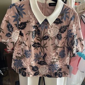 Ivanka Trump Cosmic top, very bedazzled very pretty